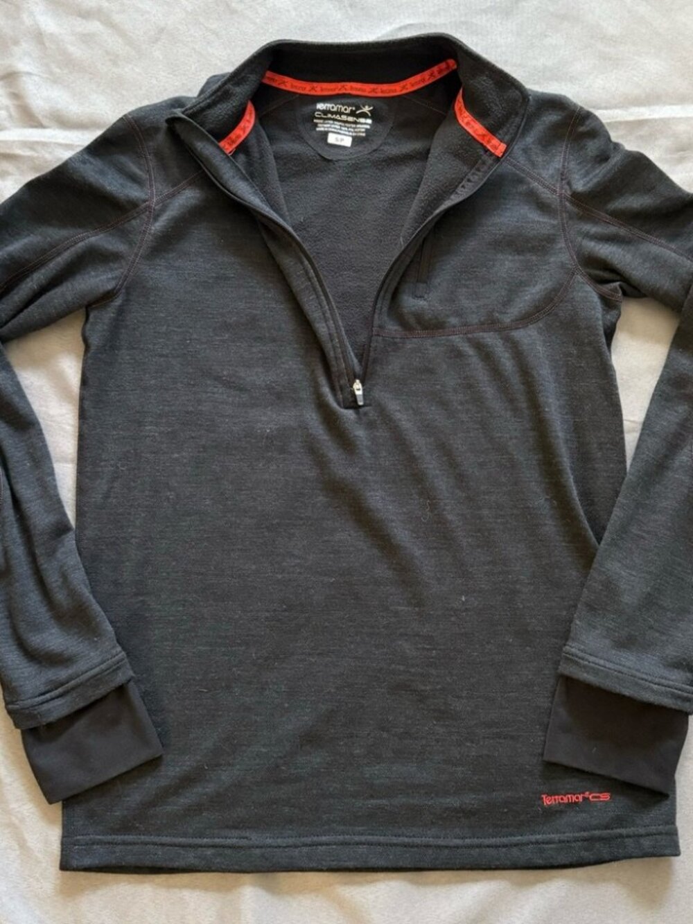 Men’s Terramar Climasense Wool Blend Baselayer Size Small